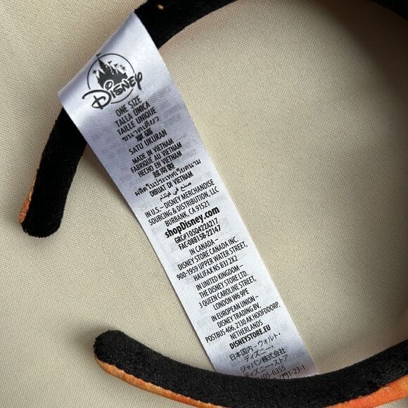 Disney Parks Halloween Tie Dye Minnie Mouse Ears Headband NWT - Picture 8 of 9